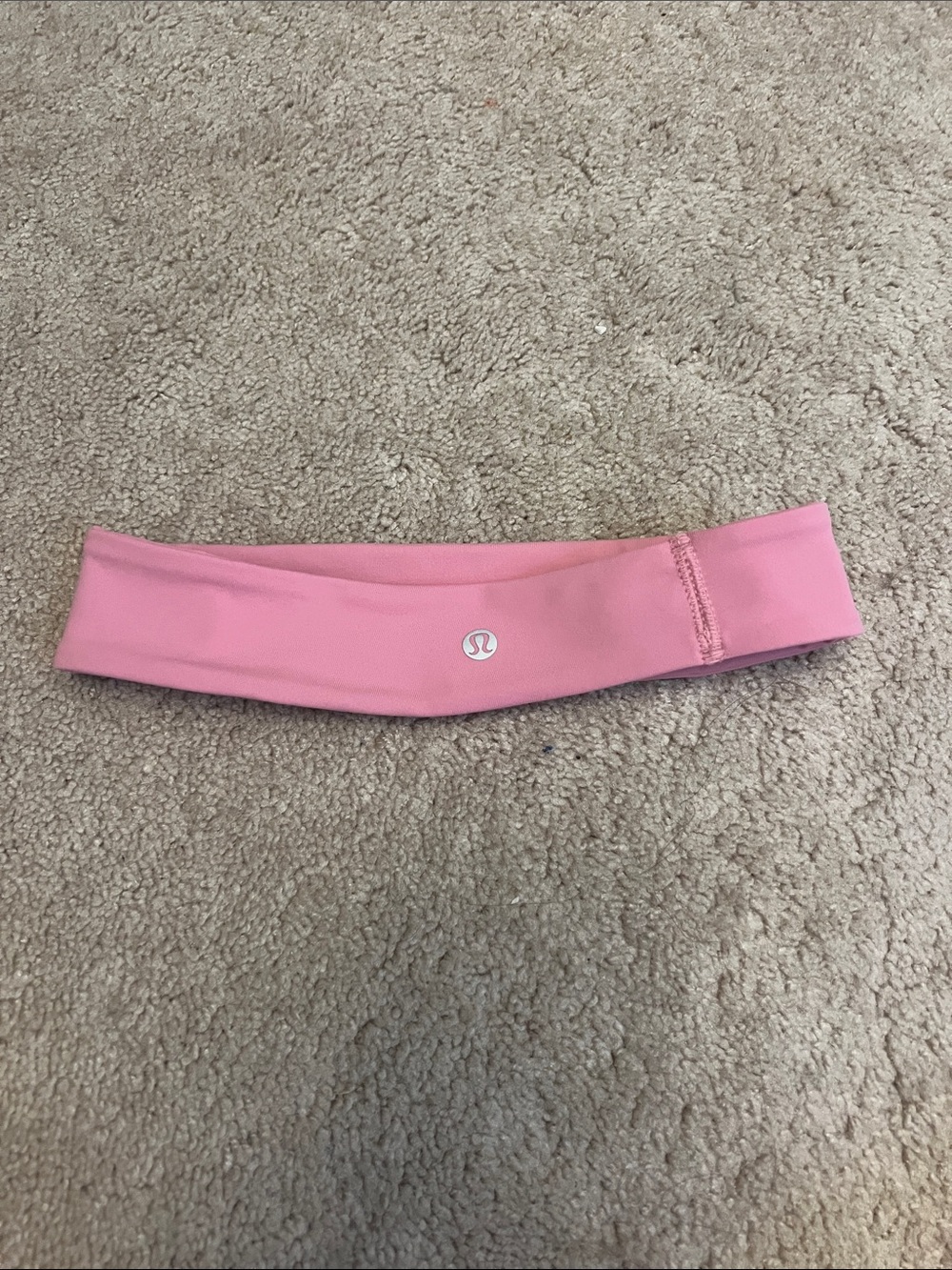 Lululemon pink headband